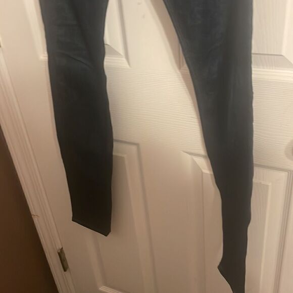 HUDSON Skinny jeans blue with black print size 26 - Picture 2 of 10